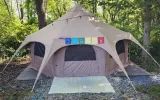 The Glamping tent
